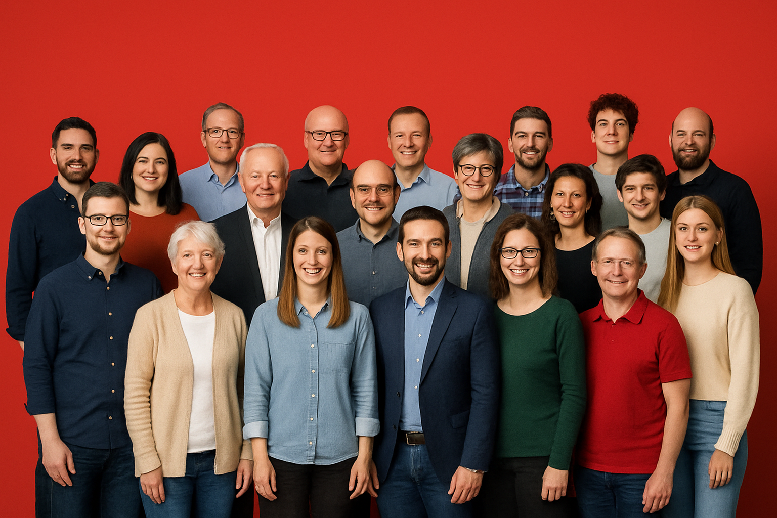 Gruppenfoto der SPD Allershausen zur Gemeinderatswahl