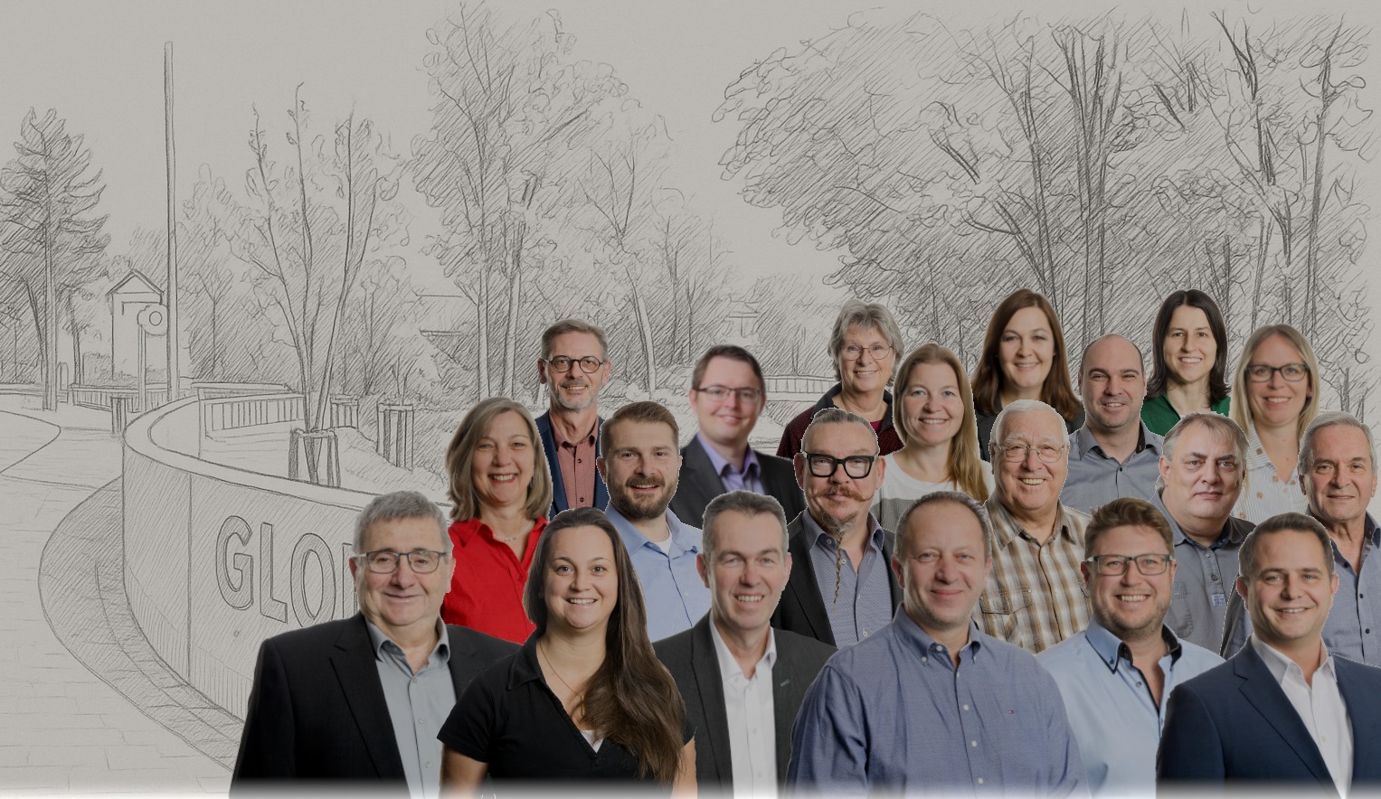 Gruppenfoto der SPD Allershausen zur Gemeinderatswahl